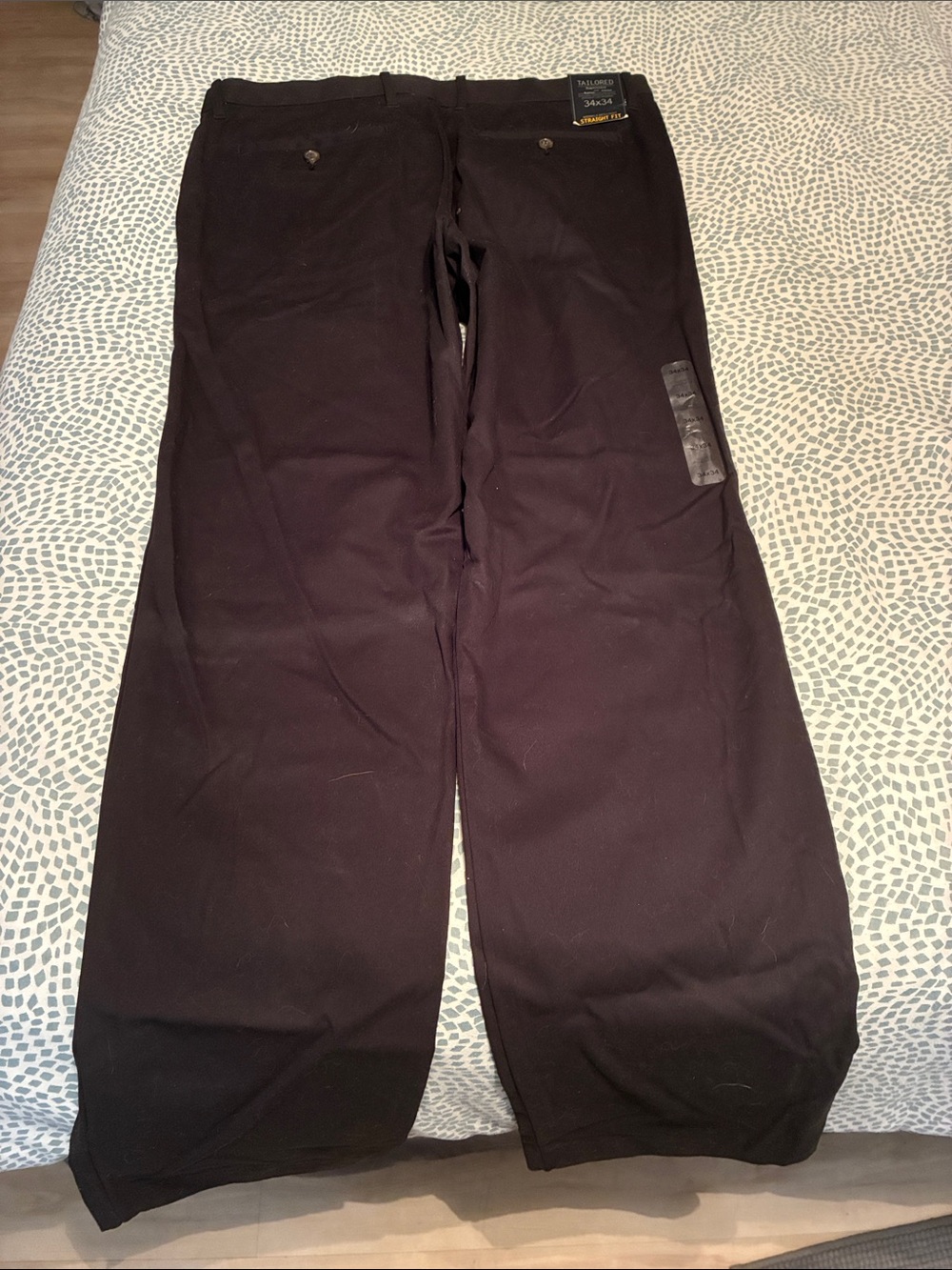 NWT GapKhakis Men's Black Dress Pants - Picture 4 of 8